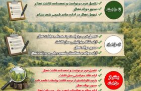آغاز توزیع یک میلیون و ۷۰۰ هزار اصله نهال در استان مرکزی
